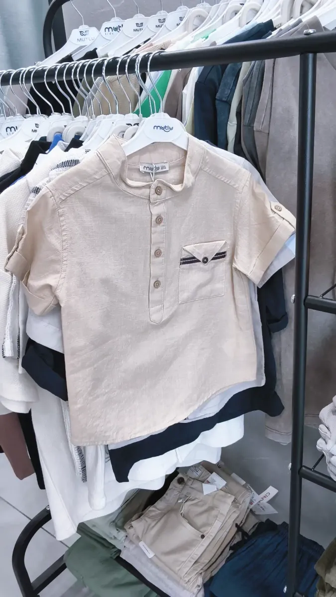 Boy's linen chemise