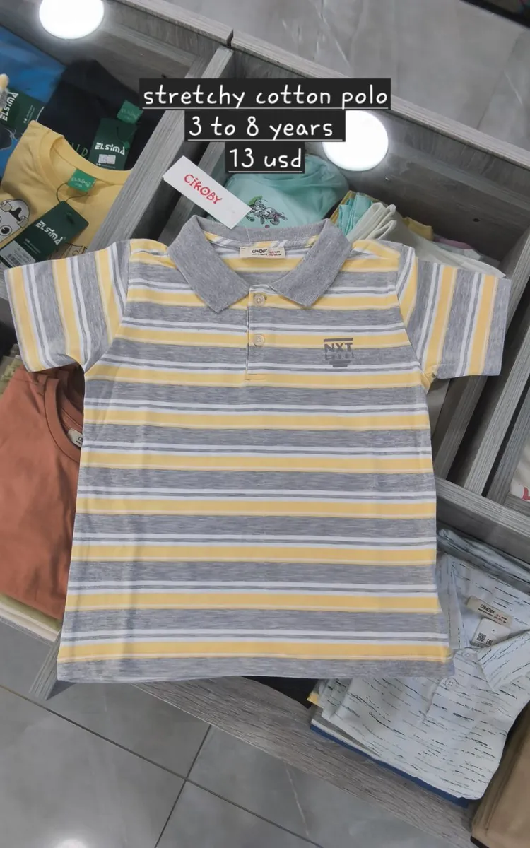 Boy's cotton polo