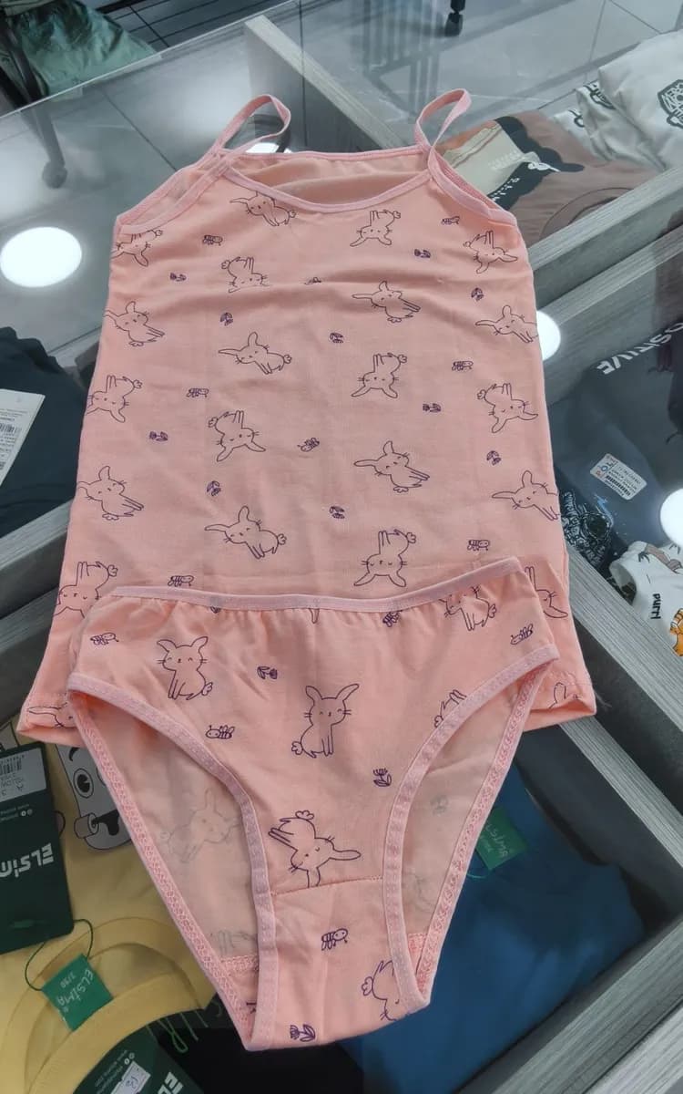 Girl's slip set
